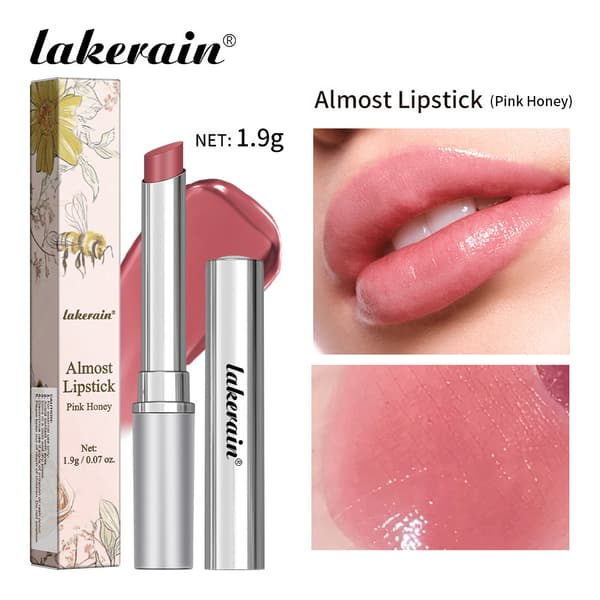 Honeynoir - Sort Honning Læbestift, Honey Noir Sort Honning Læbestift pink