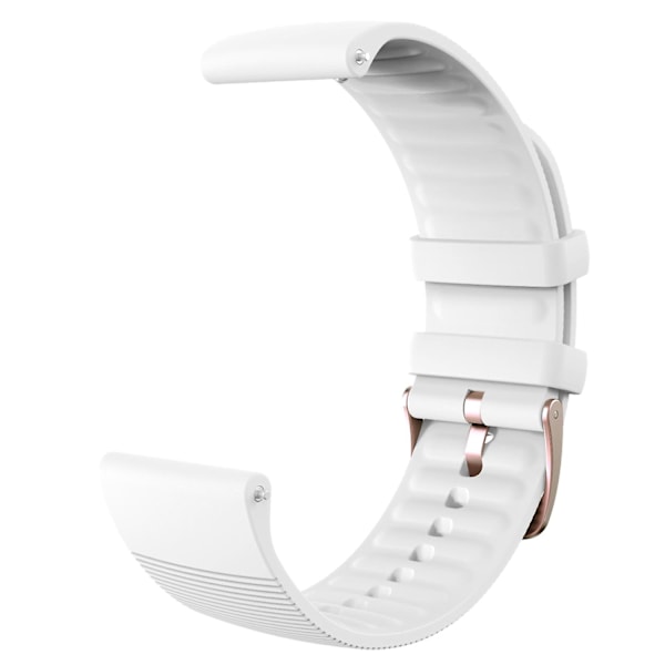 Enfärgat handledsband justerbart silikon klockarmband för Huami Amazfit Gts3 White