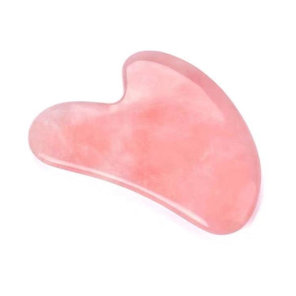 Gua Sha -kasvotyökalu itsehoitohierontaan kasvojen vartalohoitoon Pink
