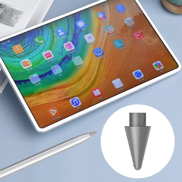 Ersättningsspetsar - 2-pack för Huawei M-Pencil 2:a generationens Cd54 pennspets (grå)