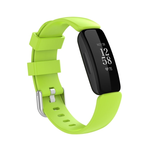 For Fitbit Inspire 2 TPE Watchband S Lime Green