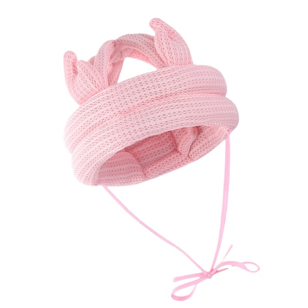Hovedbeskyttelsespude, Bomuld og Tencel Mesh Anti-fald Hætte (Pink)
