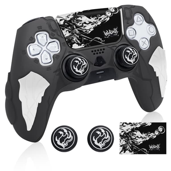 Silikonetui for PS5 spillkontroller (Svart)