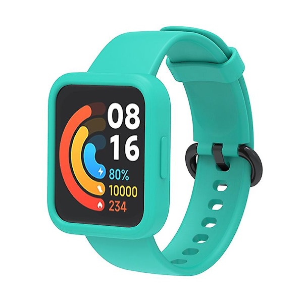 För Xiaomi Redmi Watch 2mi Watch 2 Lite Watch Band Strap+Watch Case - Elfenbensvit/Elfenbensvit Multicolor F Xiaomi Redmi Watch 2