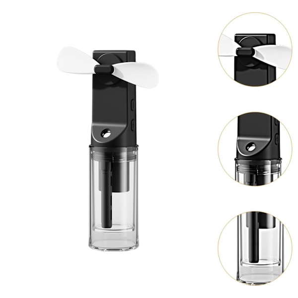 Fläkt - Mini Vattenmistfläkt med Vattentank (Svart)