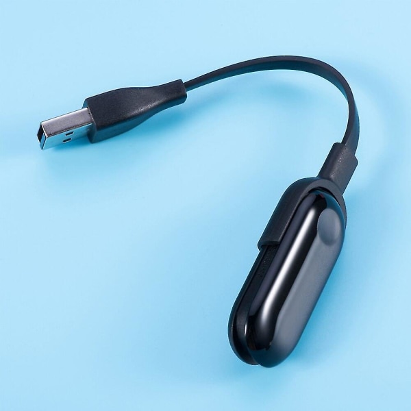 Usb oplader til Xiaomi Mi Band 3 Kabel Data Dock til Miband 3 Smartwatch Oplader Usb Adapter Ledning Bærbar Hurtig opladning