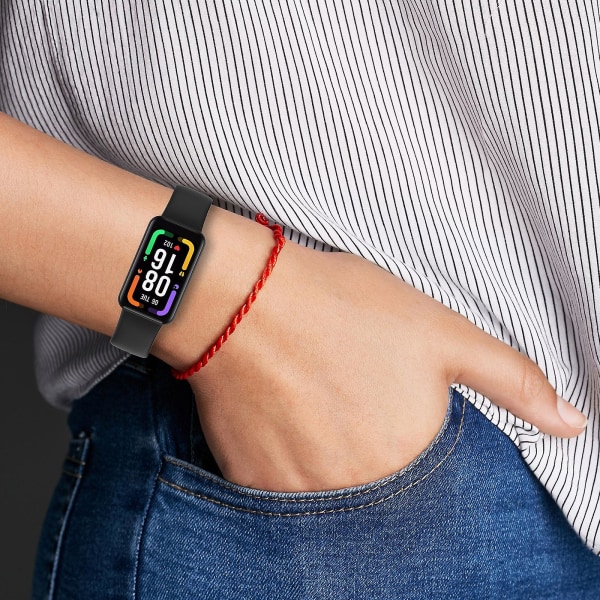 Armbånd til Redmi Smart Band Pro Silikon Smart Watch Band Anti-ripe stropp Red