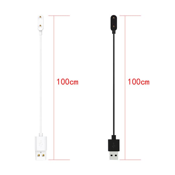 Oplader til Huawei Band 9, 1m USB A-kabel (kompatibel) Black