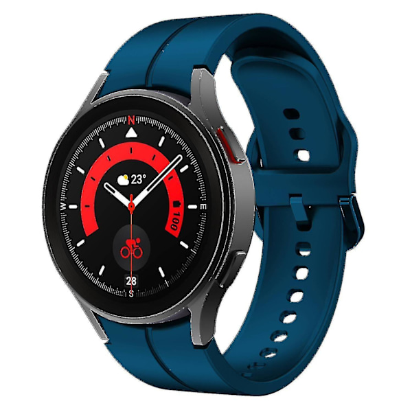 Håndledsremme til Samsung Galaxy Watch6 40mm 44mm/Watch6 Classic 43mm 47mm/Watch 5 40mm 44mm/5 Pro 45 Indigo, Cyan L Samsung Galaxy Watch 5