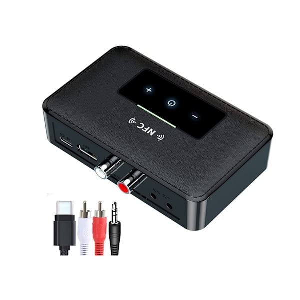 Bluetooth Transmitter til TV, Bluetooth Receiver, Bluetooth 5.0 Adapter med 3.5mm RCA USB Afspilning, D Adapter,