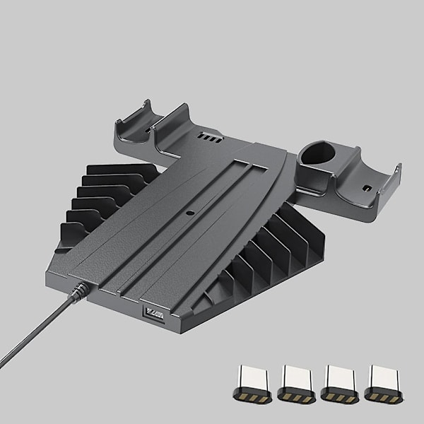 Til trådløs controller dobbelt oplader med LED-indikator USB-opladning