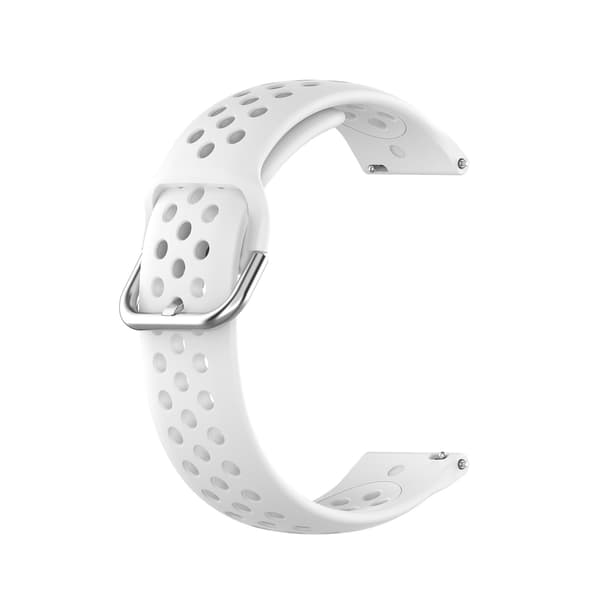 Rem til Redmi Watch 5 Active/Lite, myk pustende med hull (kompatibel, hvit)