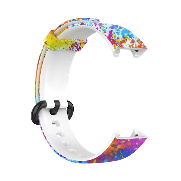 Mønstret trykt urrem i silikone, justerbar smart watch rem til Xiaomi Redmi Watch/Mi Watch Lite Multicolor A Other Xiaomi Models