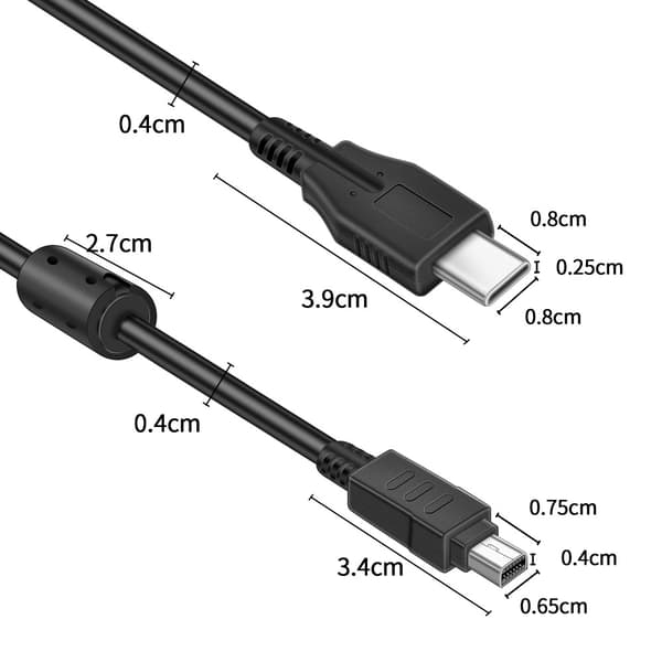 Adaptrar CB-USB6 12P till USB Typ C OTG-kabel, för Olympus E330, E-410, E-510, E520