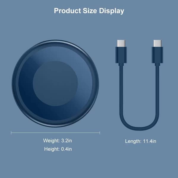 Adapter - Multi USB-ladeadapterkabelsett (blå)