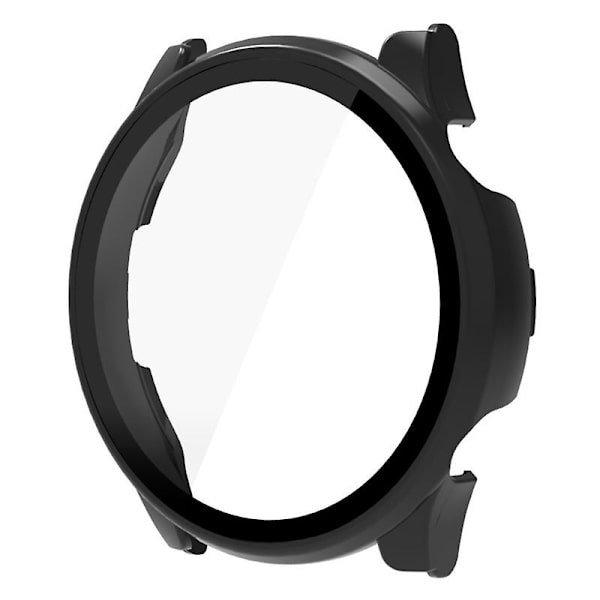Tempered-Film Full Case Protector för Solar Plus LS16 stötsäkert stötfångarhus Black