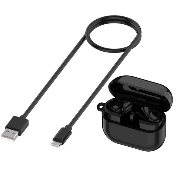 Laddare för Samsung Galaxy Buds3 Pro R630, stöder trådlös laddning (kompatibel) Black