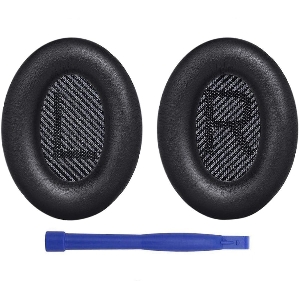 Øreputer Erstatning av puter for Bose Quietcomfort 35 / Qc35 Ii Black