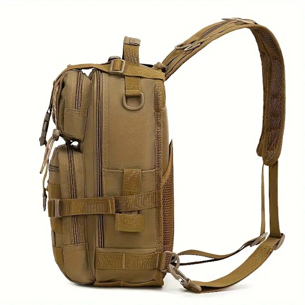 Multifunktionell vattentät utomhusryggsäck (Khaki)