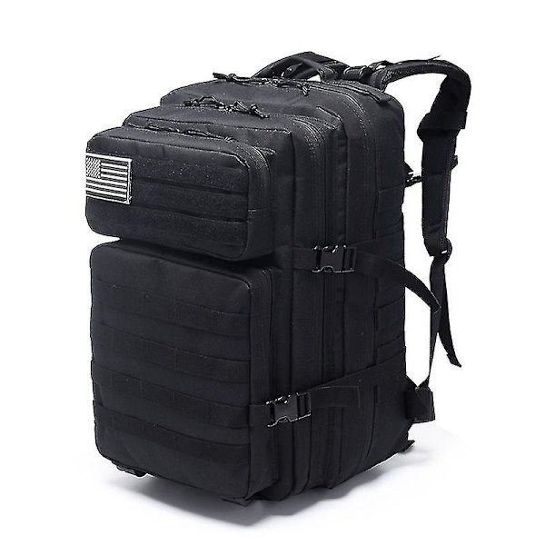 Militär Taktisk Ryggsäck för Utomhusbruk Black 25l