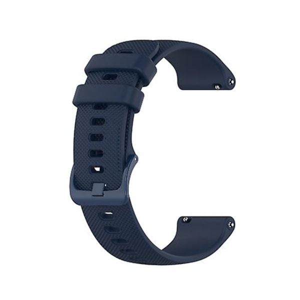 För Garmin Vivomove Style Small Lattice Silicone Watch Band LMN Blue