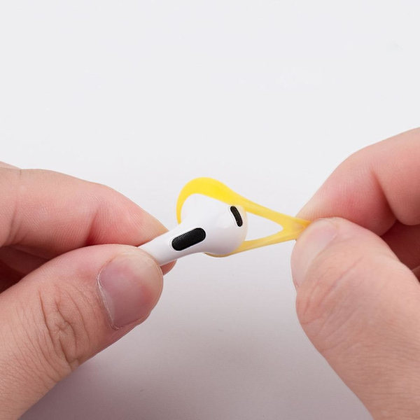 Färgglada öronspetsar Öronsnäcka för Airpods Pods 3 Hörlurar Öronkuddar Öronkuddar 3 set Dark green