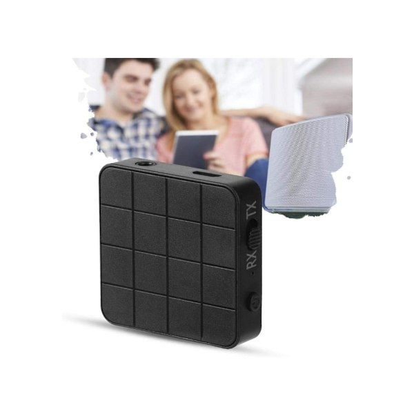 Audio Transmitter & Receiver, Bluetooth 5.0 2-i-1 Audio Receiver Transmitter Musik Stereo Adaptere til T,