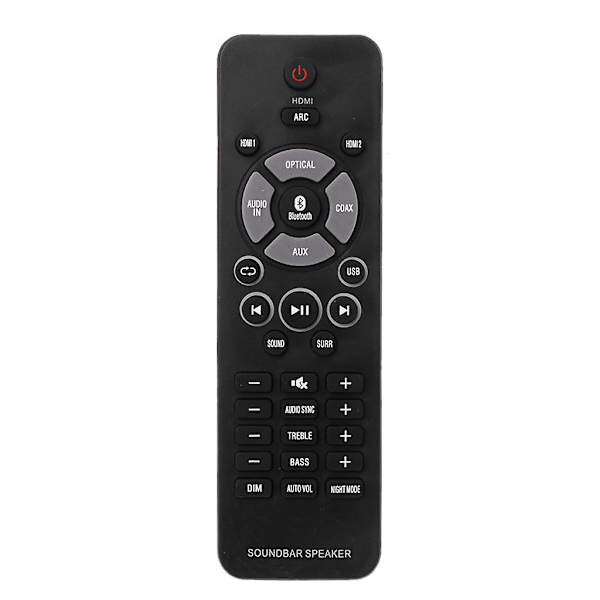 Hjemmekontroll for Oundbar Htl1190b/05 Htl1190b/12 Fidelio Xs1 Xs1/12
