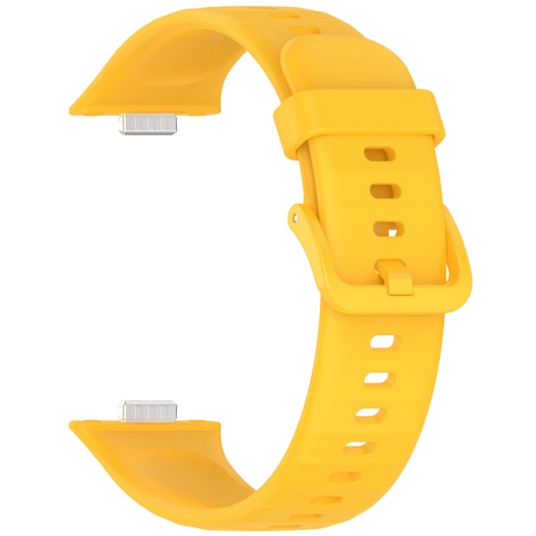 Silikone Rem til Huawei Watch Fit 3 Sport Watchbands Yellow