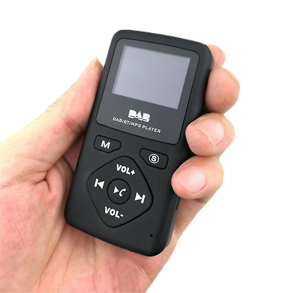 Bærbar Pocket Dab Radio Digital Bluetooth Mp3-spiller For Fotturer Gange Løpe Sport|radio