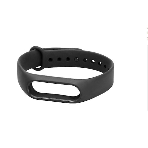 Anti-lost TPU håndledsrem til Xiaomi Mi Band 2 Black A Xiaomi Mi Band 2