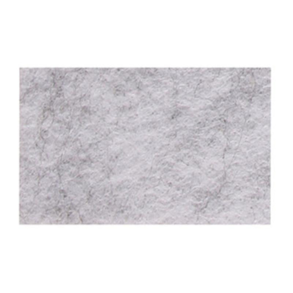 9 mm Tjock filtbräda Självhäftande brev Notera meddelande Planer Schema Board Silver gray
