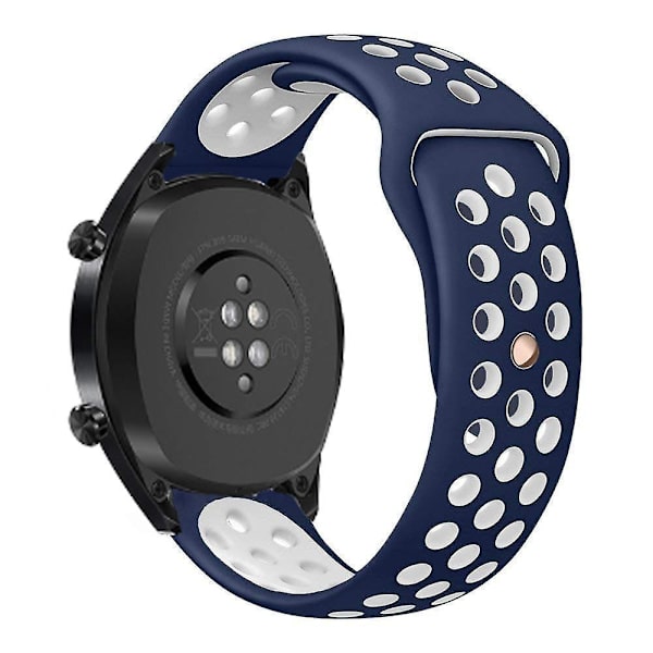 Tvåfärgat mjukt silikonarmband för Huawei Watch GT Multicolor F Huawei Watch GT