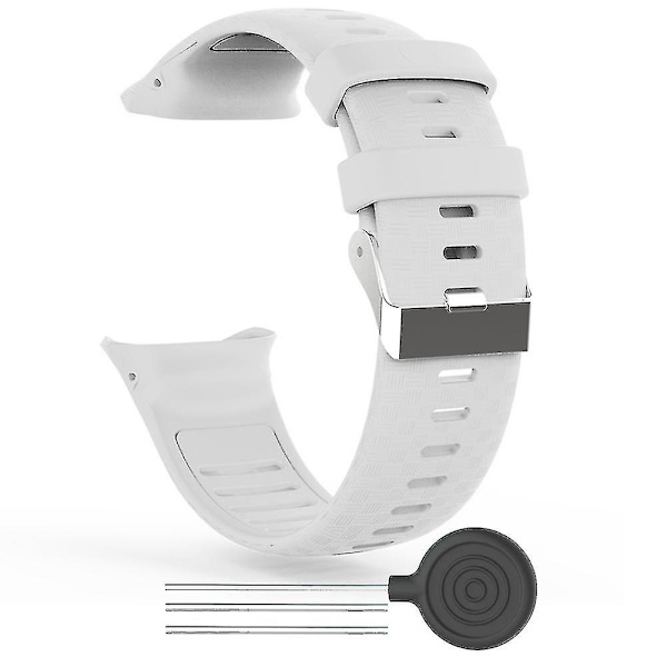 Erstatnings silikon myk klokkerem Smart Watch håndleddsrem for Polar Green