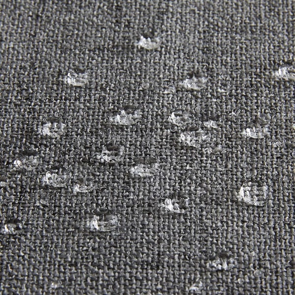 Utomhuskuddar för utemöbler Vattentäta kuddfodral Fyrkantiga Trädgårdskudde Bondgård Linne Sängkuddsöverdrag Skal för uteplats Tält Soffa 18x1 Dark Grey 20 * 20 Inch