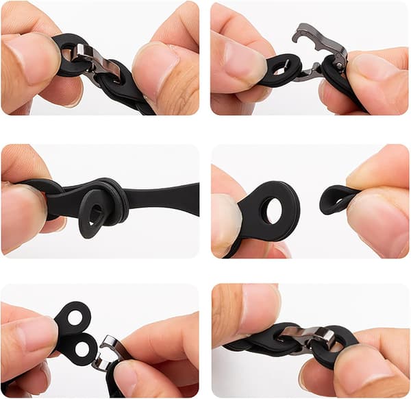 Armbånd til Xiaomi Watch S4, 18mm uthulede reimer (Starlight) Starlight