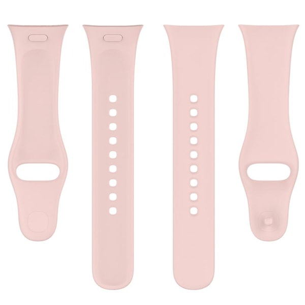 Silikoneurrem til Xiaomi Redmi Watch 3/Mi Lite Watch 3 Blød rem Hurtigudløser urrem Pink