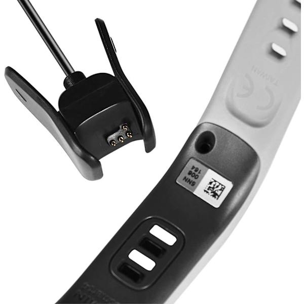 Kissmart laddare för Garmin Vivosmart 4, ersättningsladdningsdatakabelklämma sladd för Garmin Vivosmart 4 [3,3ft/1m]