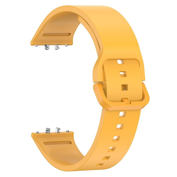 Til Samsung Galaxy Fit3 Watch Band Blød Silikone Rem Udskiftning Yellow