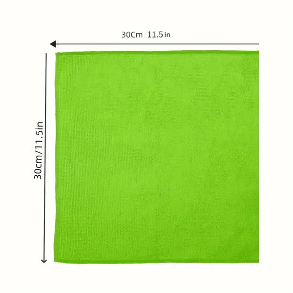 30 kpl Mikrokuituliinoja, vihreä (30 x 30 cm) 30 x 30cm