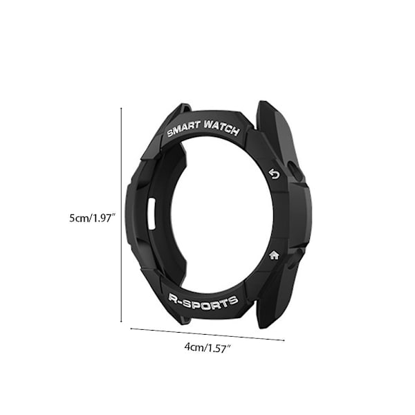 För S amsung-Galaxy Watch3 Strap Band Silikon cover Classic Black blue case