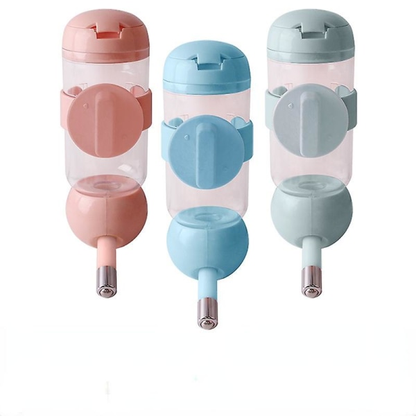 Pet Water Dispenser Hund Water Dispenser Hängande bur Blue350ml
