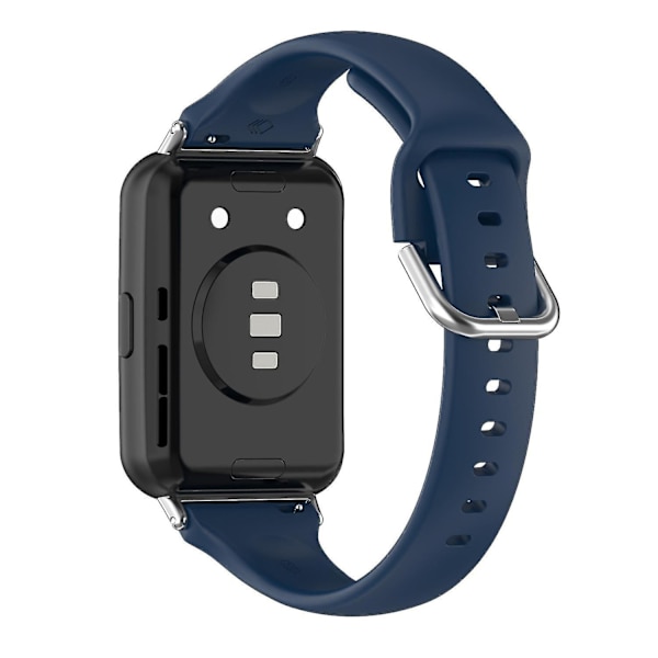 Silikonarmband med snabbkoppling för Huawei Watch Fit 2, sportarmband, ersättningsarmband Ocean blue, Navy Blue E Huawei Watch Fit 2