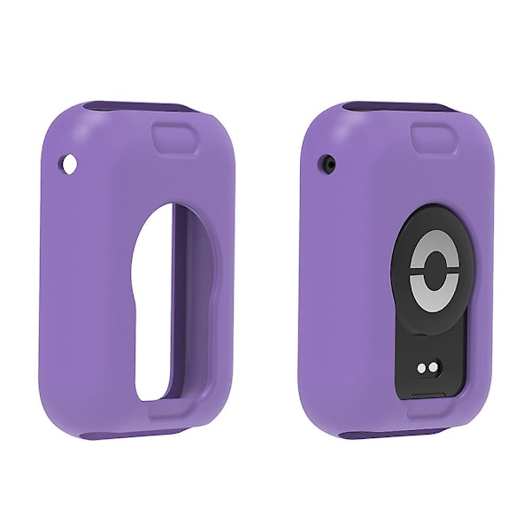 Blød silikoneetui til Xiaomi Smart Band 8 Pro, stødsikkert smartwatch-rammecover Purple