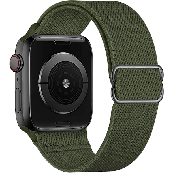 Elastisk Solo Loop-reim kompatibel med Apple Watch-remmer 28 38mm/40mm/41mm