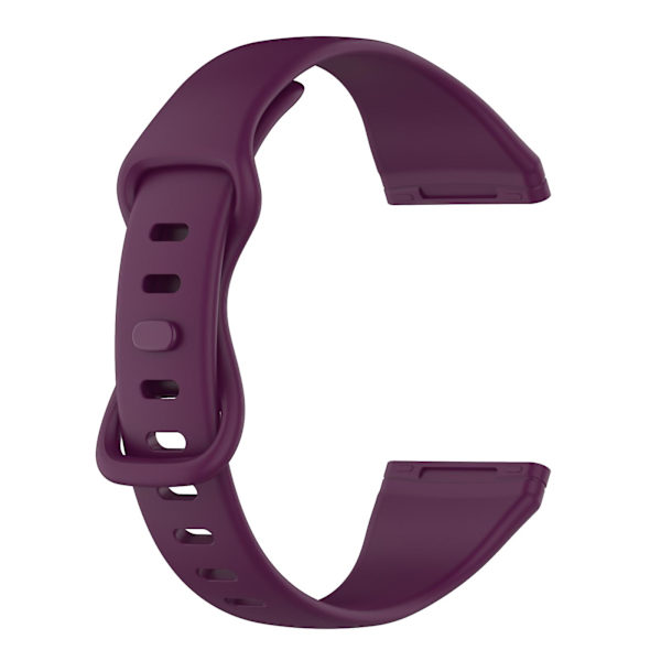 Til Fitbit Versa 4 / Versa 3 / Sense TPU-urrem L Dark Purple