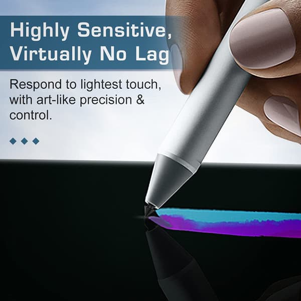 Ersättningsspetsar - 6-pack för Surface Pen Hb 2H H spetssats för Pro4/5/6/7/Book Prox