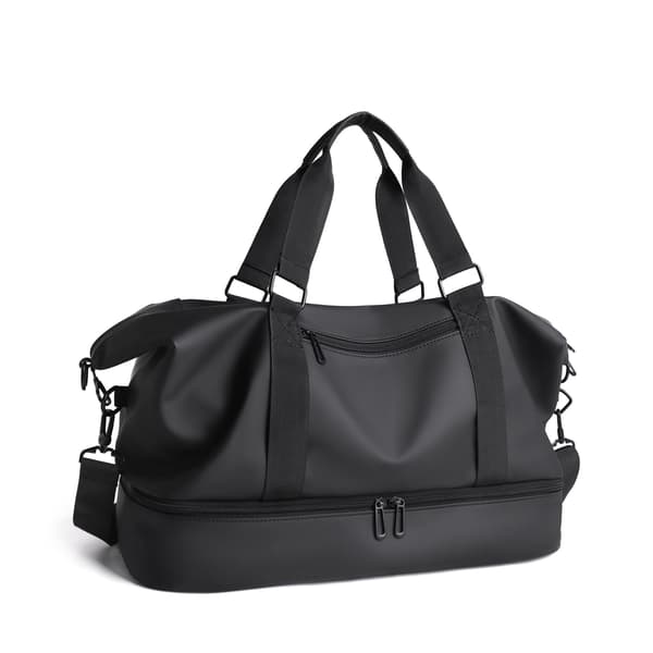 Urheilukassi lyhyelle matkalle (musta) Black
