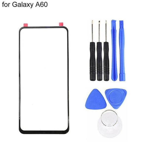 Reparationsverktygssats för pekskärm i frontglas for Galaxy A50