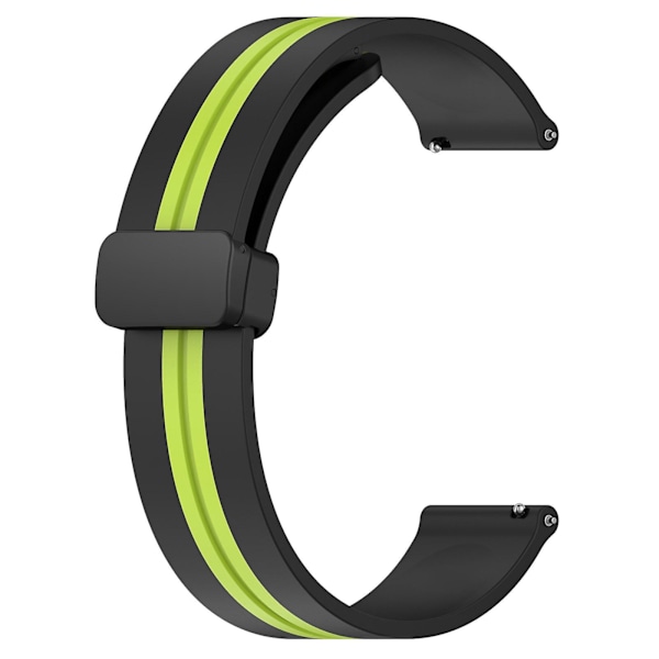 Silikonarmband för Huawei GT2 Pro Black Lime Green